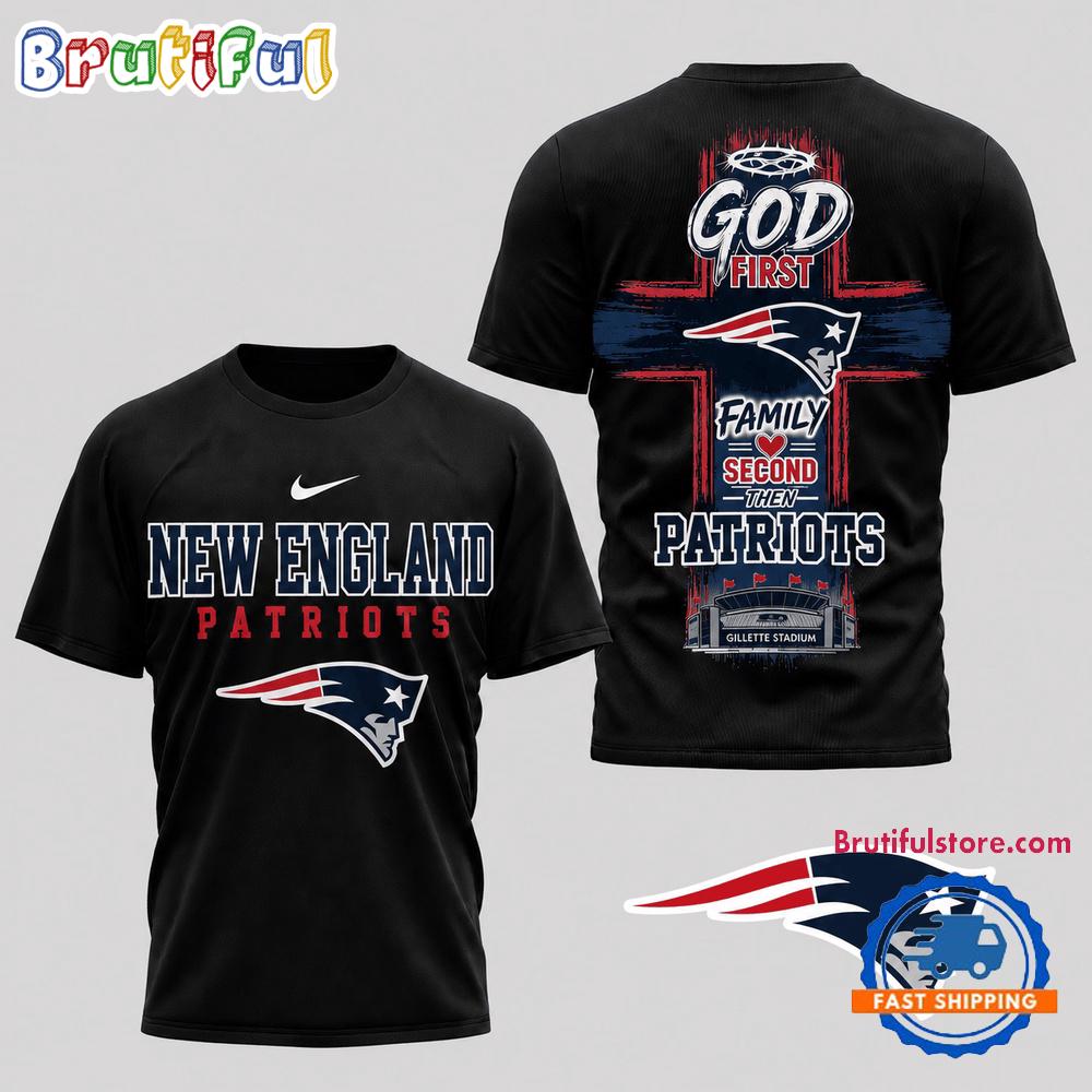 New England Patriots NFL Faith Family Team Pride 3D T Shirt