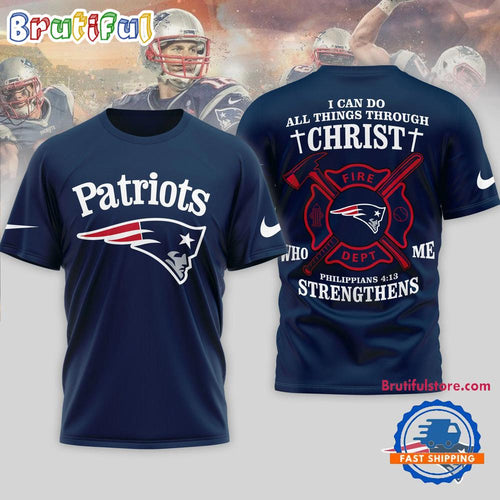 New England Patriots NFL Faith & Gridiron Limited Edition 3D Shirt