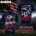 New England Patriots NFL Fan For Life Limited Edition 3D Shirt