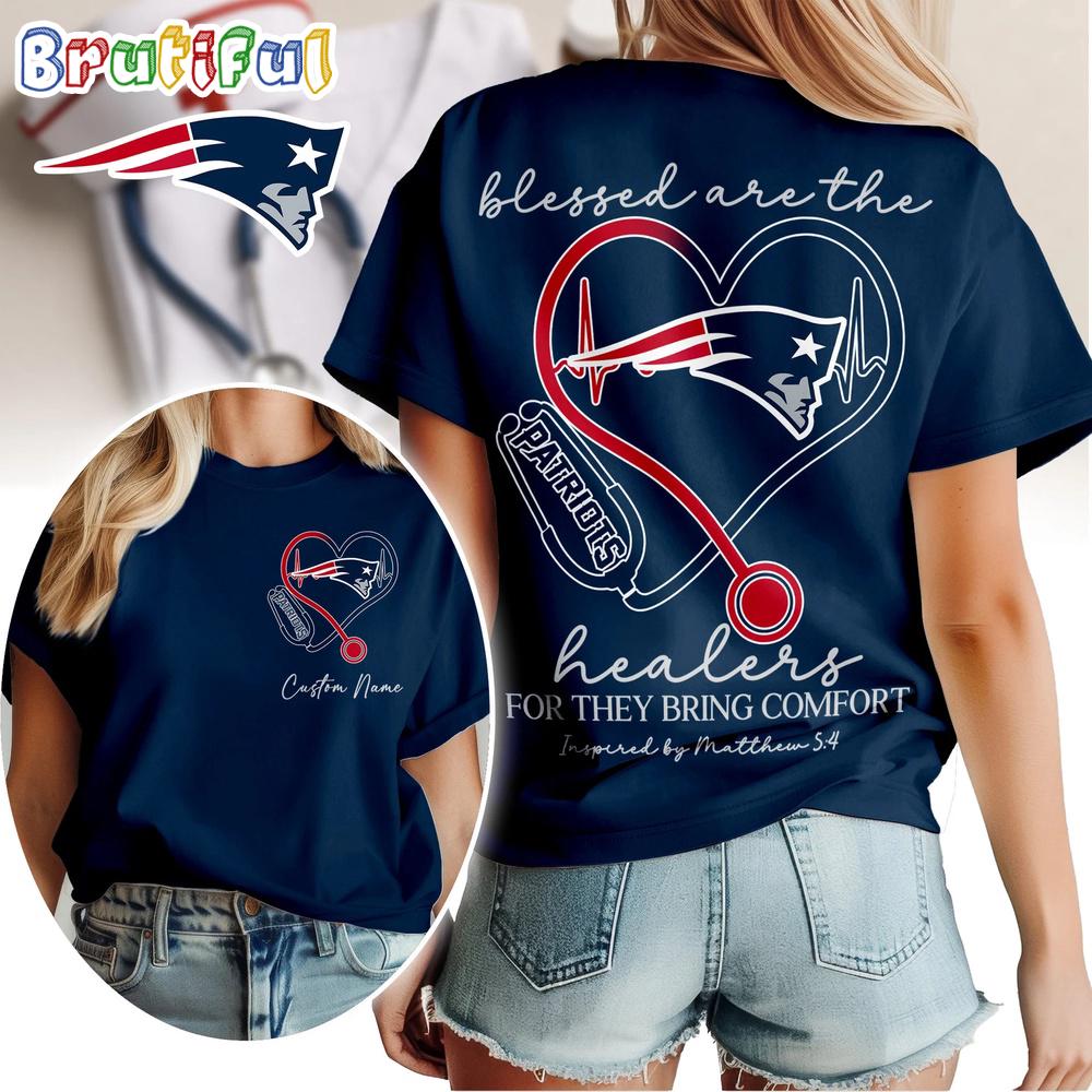New England Patriots NFL Heart of A Nurse Game Day Unisex 3D Shirt