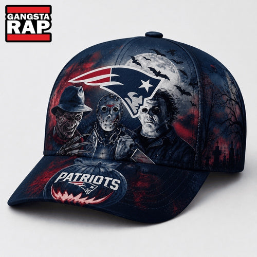 New England Patriots NFL Horror Night Halloween 2026 Design Classic Cap