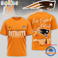 New England Patriots NFL Multiple Scleross Support 3D T Shirt