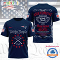 New England Patriots NFL Second Amendment Limited Edition 3D Shirt