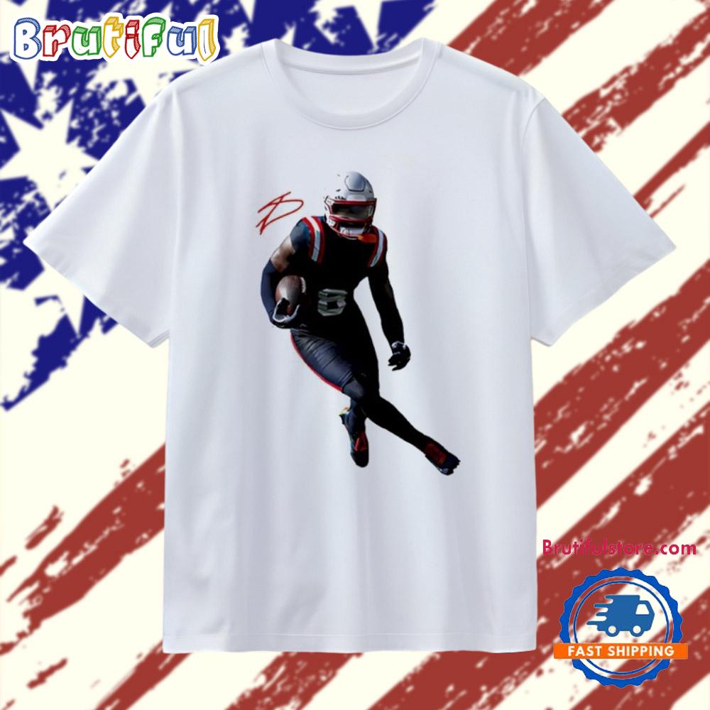 New England Patriots Stefon Diggs SD Premium signature T Shirt