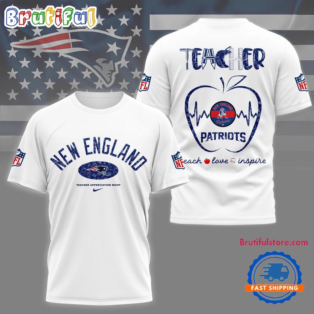 New England Patriots Teacher Appreciation Night 2025 Limited T Shirt