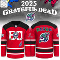 New Jersey Devils Grateful Dead 60th 2025 Limited Hockey Jersey
