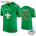 New Orleans Saints #26 P.j. Williams Jersey St. Patricks Day Kelly Green Lucky Football Jersey