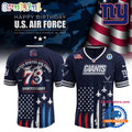 New York Giants 2025 NFL US Air Force Birthday Football Jersey