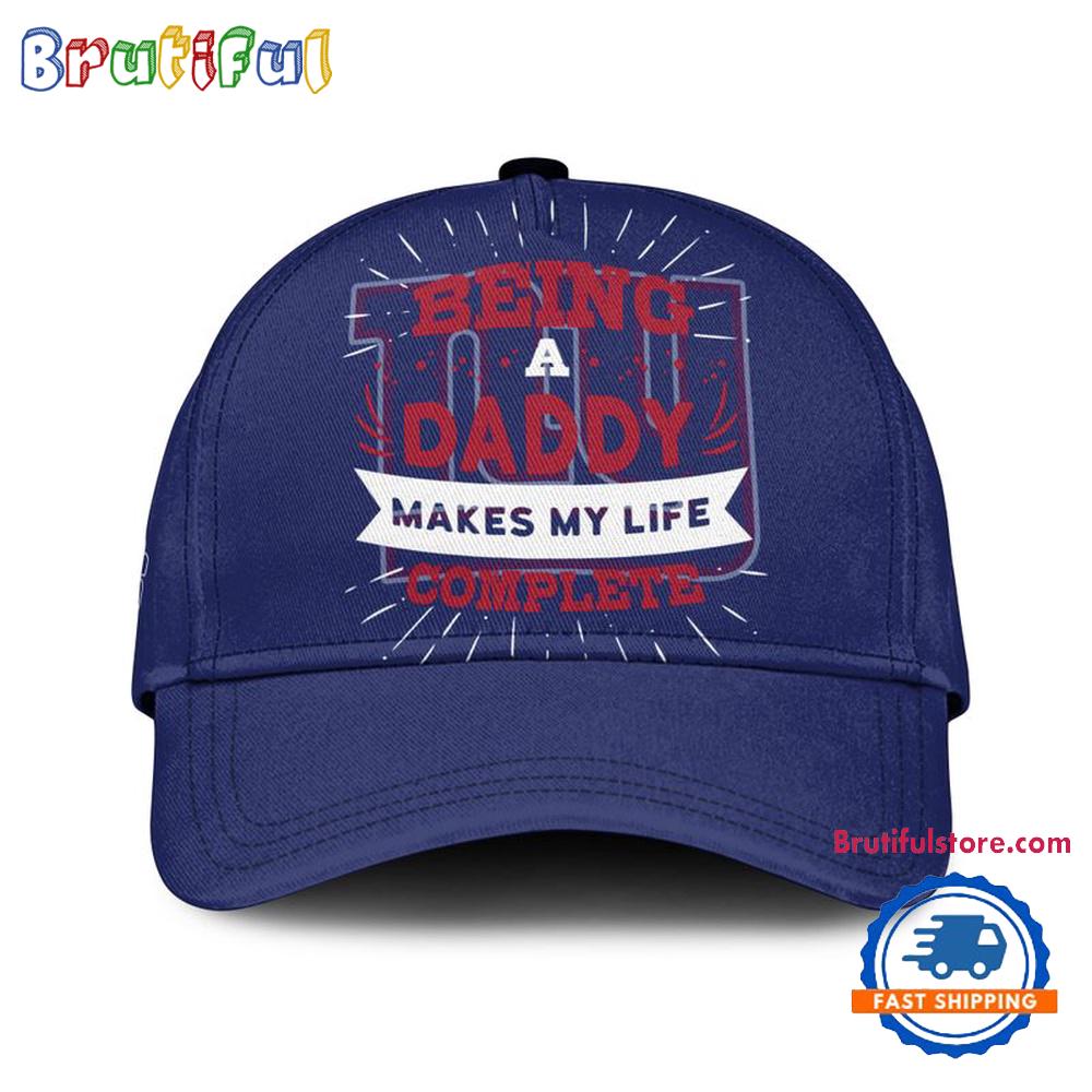New York Giants Being A Daddy Best Father’s Day Gift Classic Cap