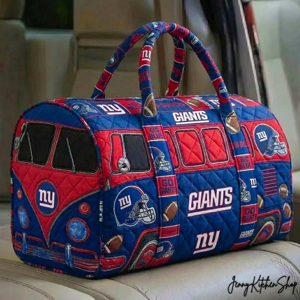 New York Giants Game Day, Travel Day Duffle Bag