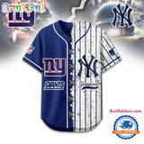 New York Giants Mix New York Yankees Sporty New Design Baseball Jersey