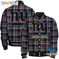 New York Giants National Football League Crucial Catch Intercept Cancer Unisex Varsity Jacket