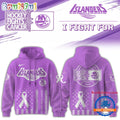 New York Islanders 2025 NHL Hockey Fights Cancer Limited Edition Hoodie Shirt