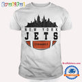 New York Jets NFL 2025 City Skyline T Shirt