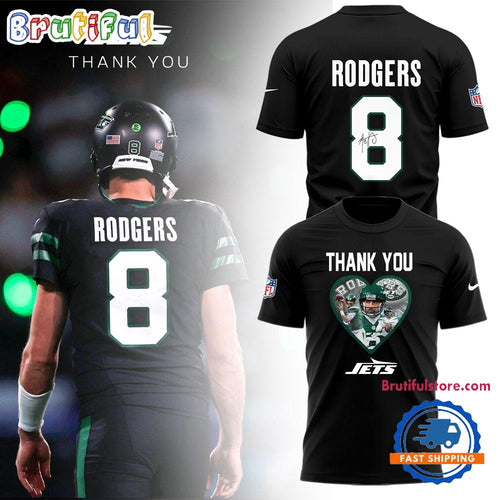 New York Jets NFL 2025 Thank You Rodgers T Shirts