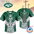 New York Jets NFL Blessed Beyond The Score Baseball Jersey