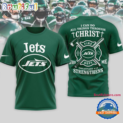 New York Jets NFL Faith & Gridiron Limited Edition 3D Shirt