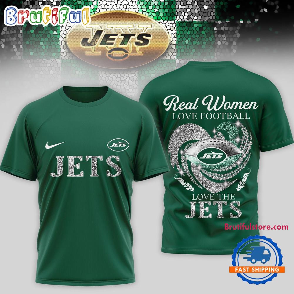 New York Jets NFL Real Women Love Football Limited Edition 3D Shirt