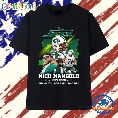 New York Jets Nick Mangold 1984-2025 Thank You For The Memories T Shirt