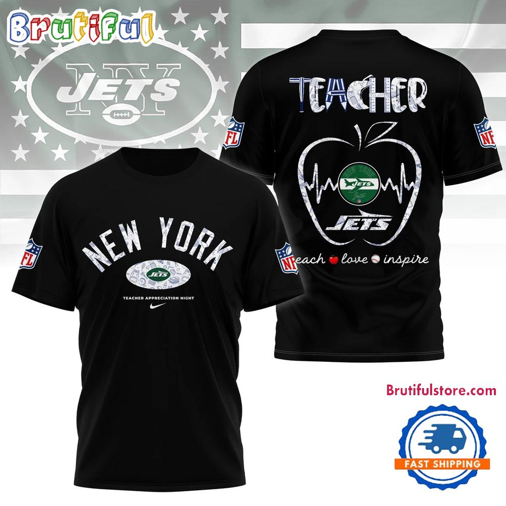 New York Jets Teacher Appreciation Night 2025 Limited T Shirt
