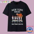 New York Knicks 2025 Basketball Team Player Forever T Shirt