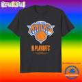 New York Knicks 2025 Nba Playoffs Logo T Shirt