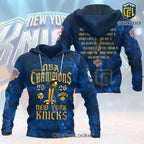 New York Knicks 2026 NBA Champions Roster T-Shirt