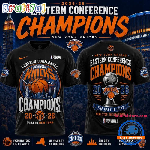New York Knicks 2026 NBA Eastern Conference Champions Final T-Shirt