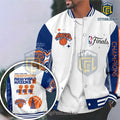 New York Knicks 2026 NBA Finals Champions Baseball Jacket
