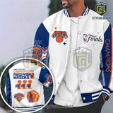 New York Knicks 2026 NBA Finals Champions Baseball Jacket