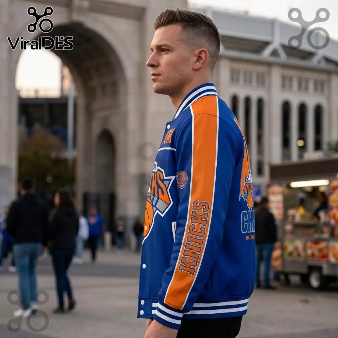 New York Knicks 2026 NBA Finals Champions Baseball Jacket
