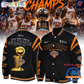 New York Knicks 2026 NBA Finals Champions New Design Bomber Jacket