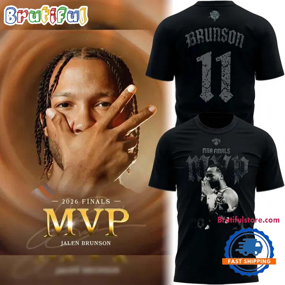 New York Knicks 2026 NBA MVP Brunson T Shirt