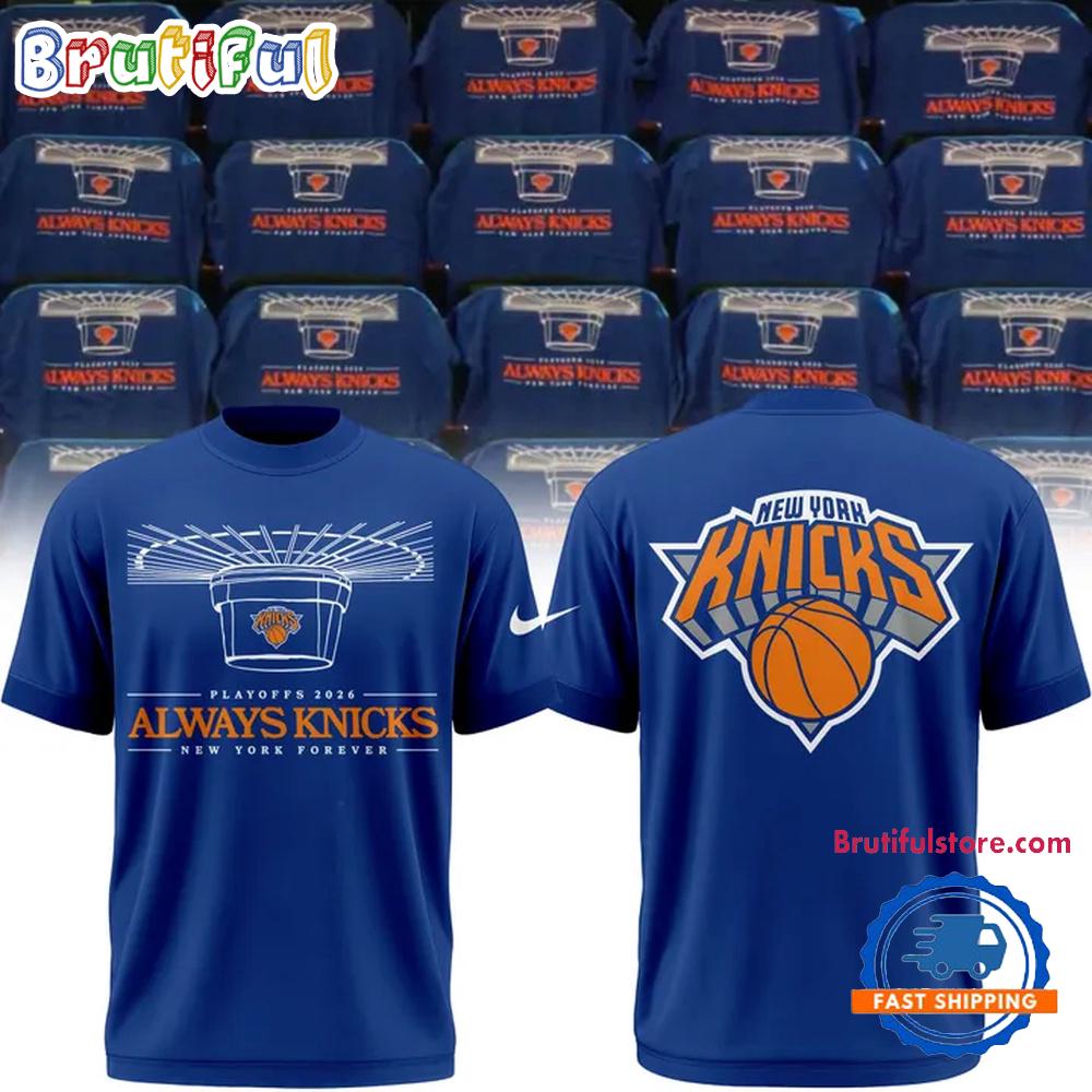 New York Knicks 2026 NBA Playoffs Round 2 Limited Edition 3D Shirt