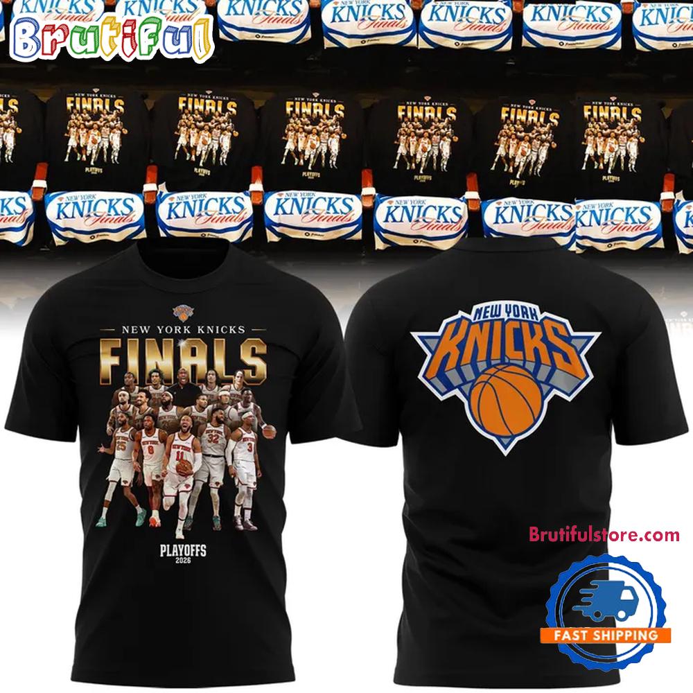 NEW YORK KNICKS 2026 Playoff FINALS GAME 3 All Team 3D Shirt