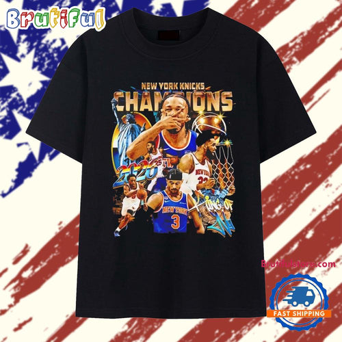 New York Knicks Champions 2026 King of NY Jalen Brunson T Shirt
