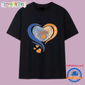 New York Knicks It’s In My DNA Heart Logo 2025 T Shirt