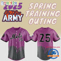 New York Mets 2025 The 7 Line Army Spring Training Outing Baseball Jersey