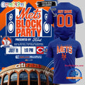 New York Mets Block Party David Wright 2025 Custom 3D Shirt