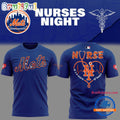 New York Mets NURSES NIGHT 2025 T Shirt