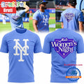 New York Mets Woment’s Night 3D Shirt