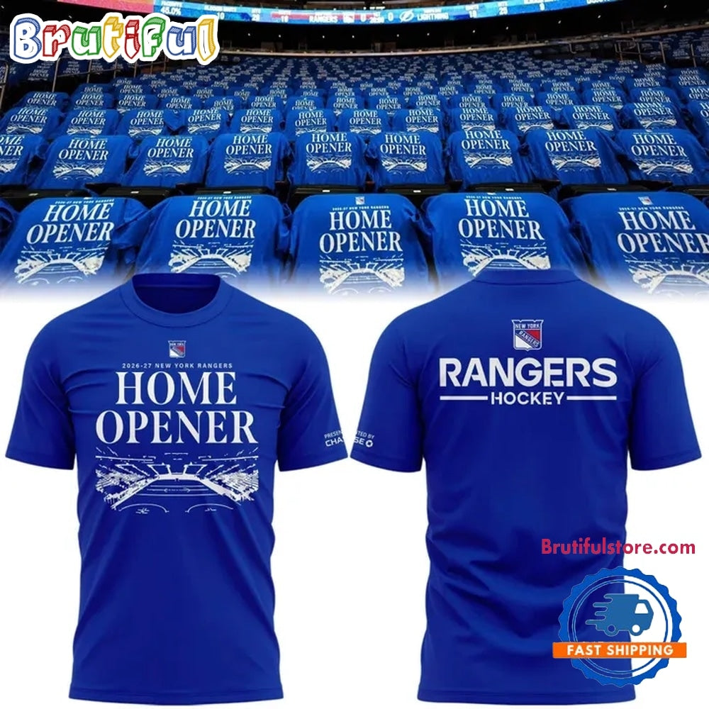 New York Rangers Home Opener 2026 Limited Edition T Shirt