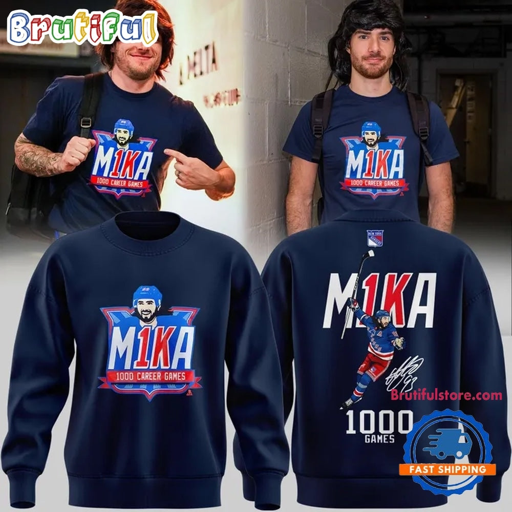 New York Rangers M1KA Limited Edition Hoodie T-Shirt