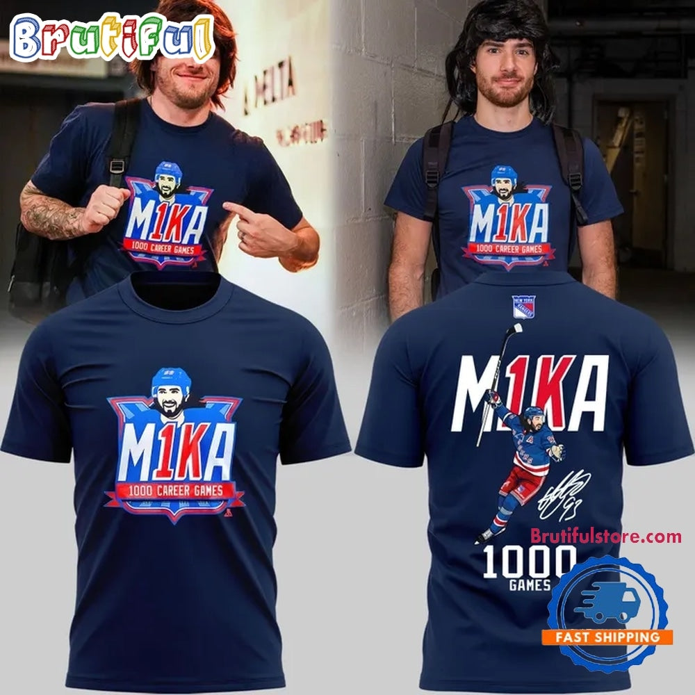 New York Rangers M1KA Limited Edition Hoodie T-Shirt