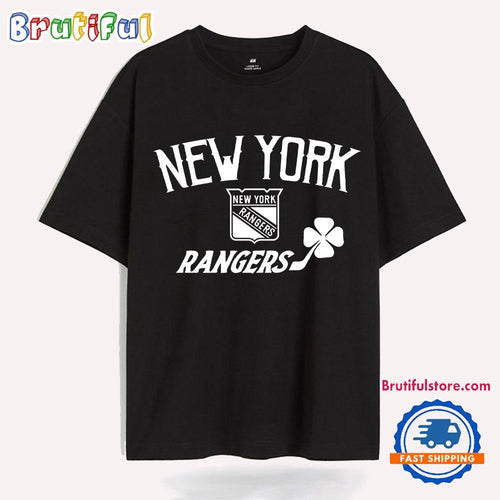 New York Rangers St Patricks Day Sporty 2025 T Shirt