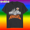 New York Skyline Knicks Legacy 2025 Player Name T Shirt