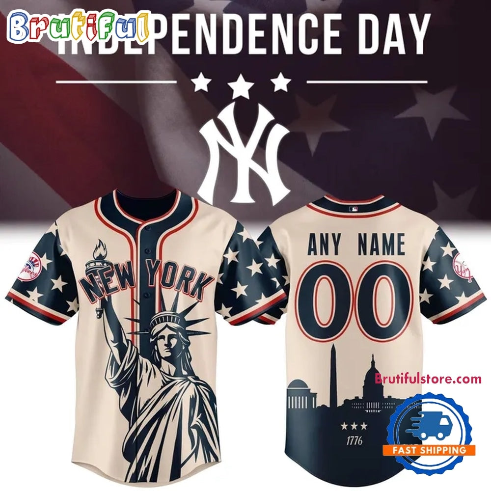 New York Yankees 2026 Independence Day New Baseball Jersey