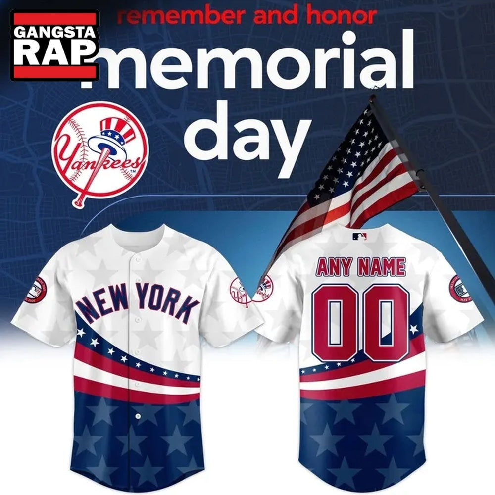New York Yankees 2026 Memorial Day Baseball Jersey