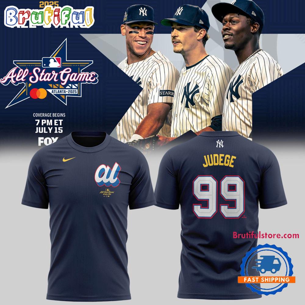 New York Yankees Aaron Judge 2025 All-Star 3D Shirt