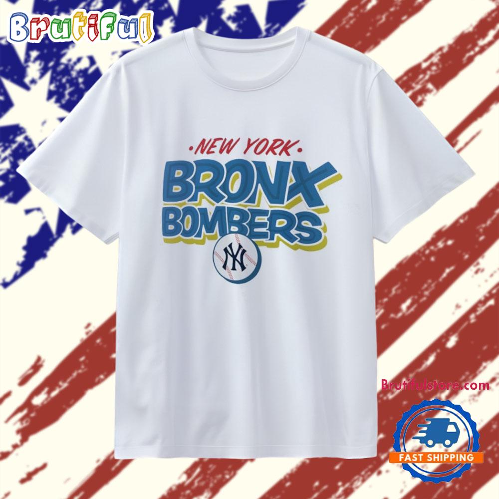 New York Yankees Baseball Bronx Bombers Logo T Shirt